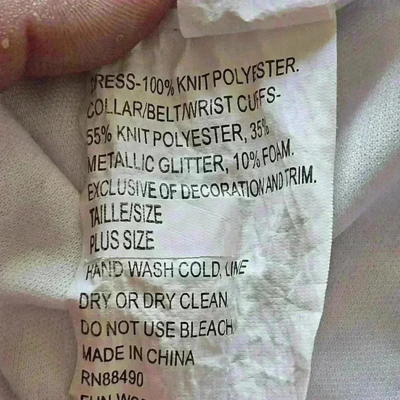 Fun World Cleopatra Complete Plus  Halloween 7 Piece Costume NWOT Sz 1X - Picture 16 of 16